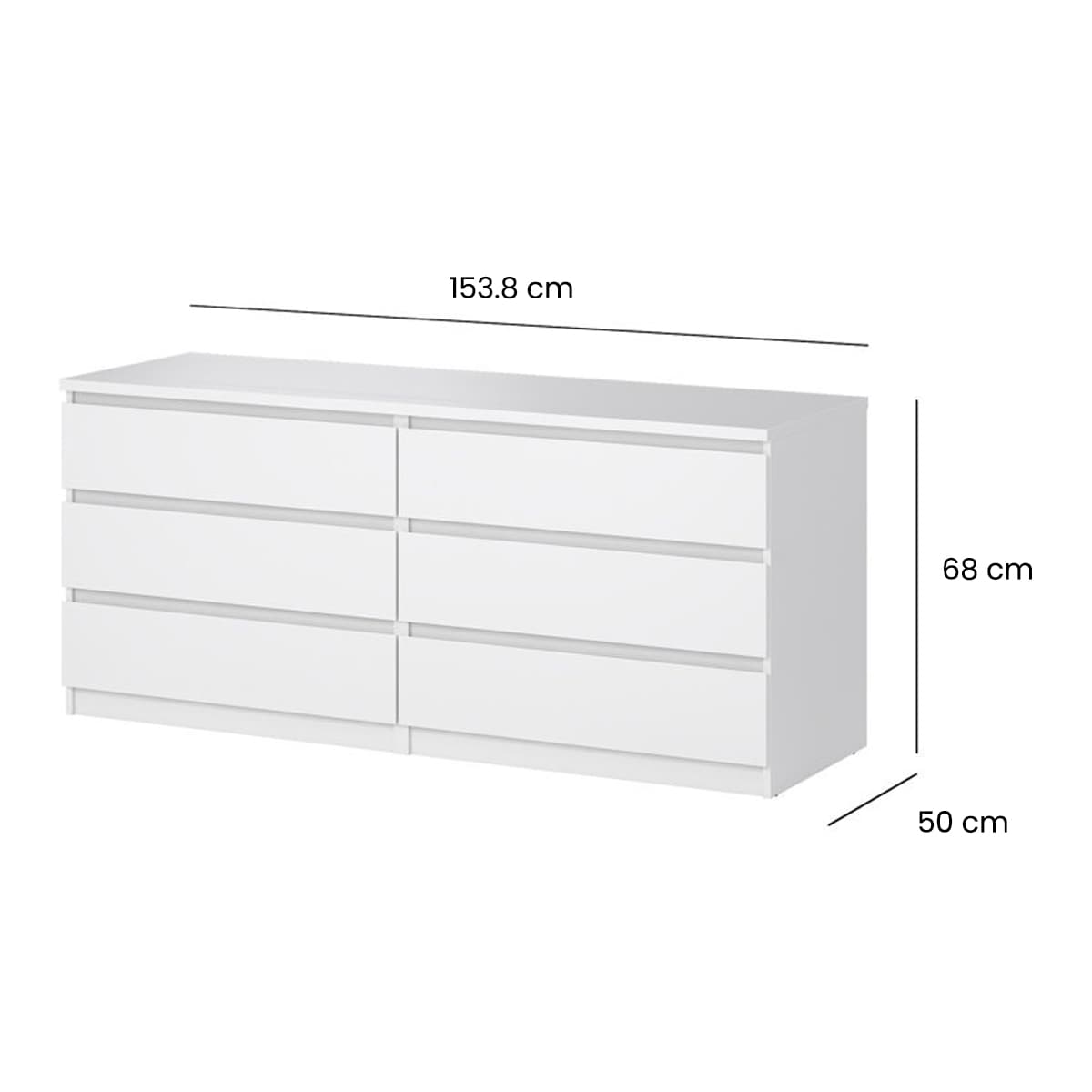 Commode Luma 6 Tiroirs - 4